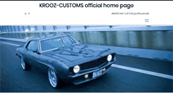 Desktop Screenshot of krooz-int.com